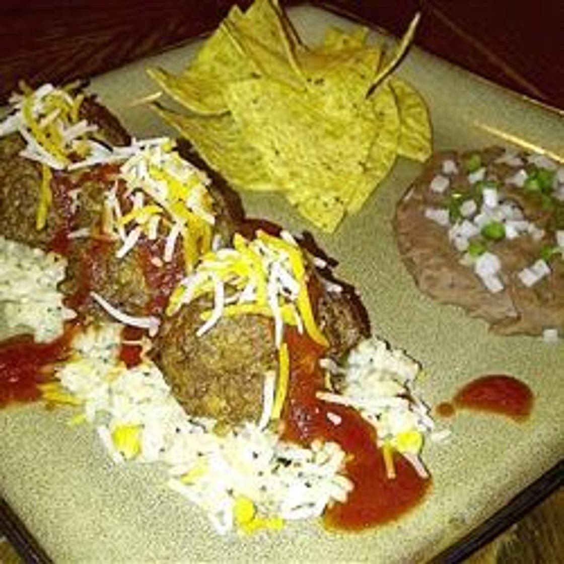 Enchilada Meatballs