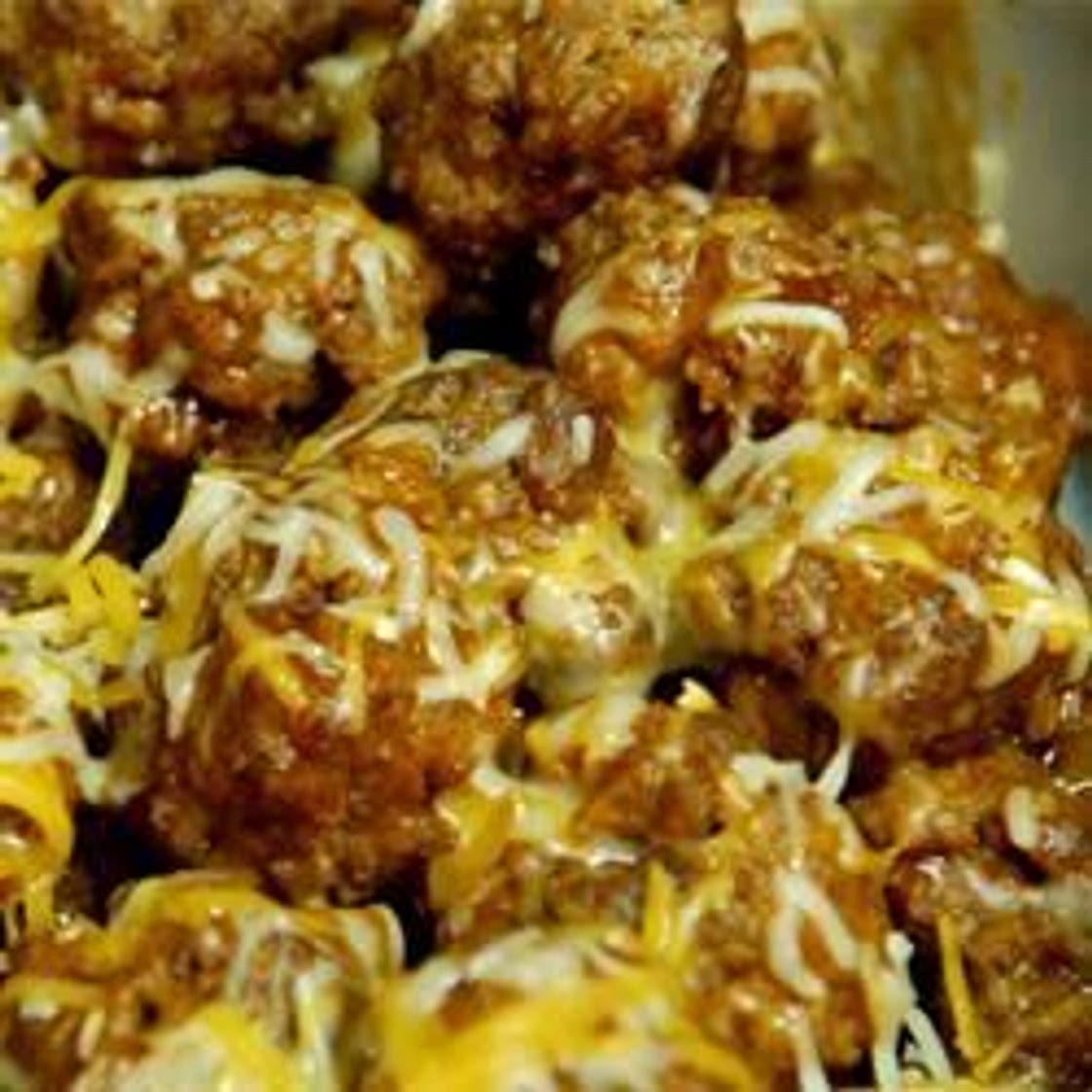 Enchilada Meatballs