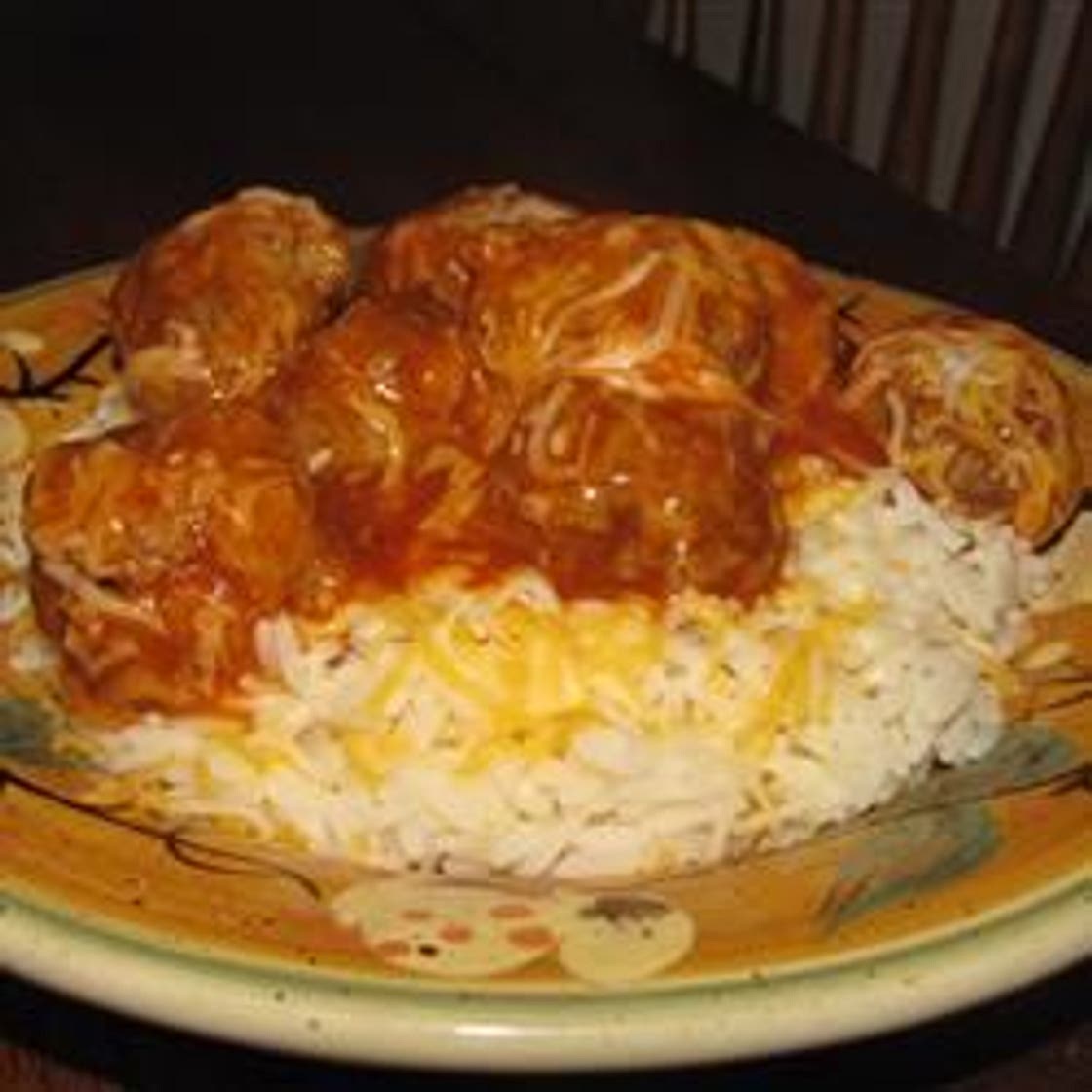 Enchilada Meatballs