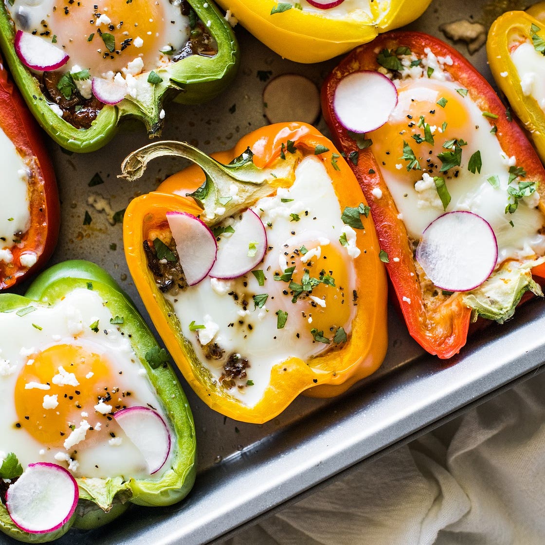 Breakfast Stuffed Peppers