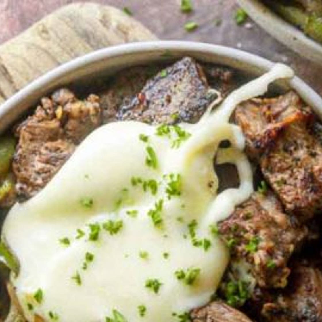 Philly Cheesesteak in a Bowl