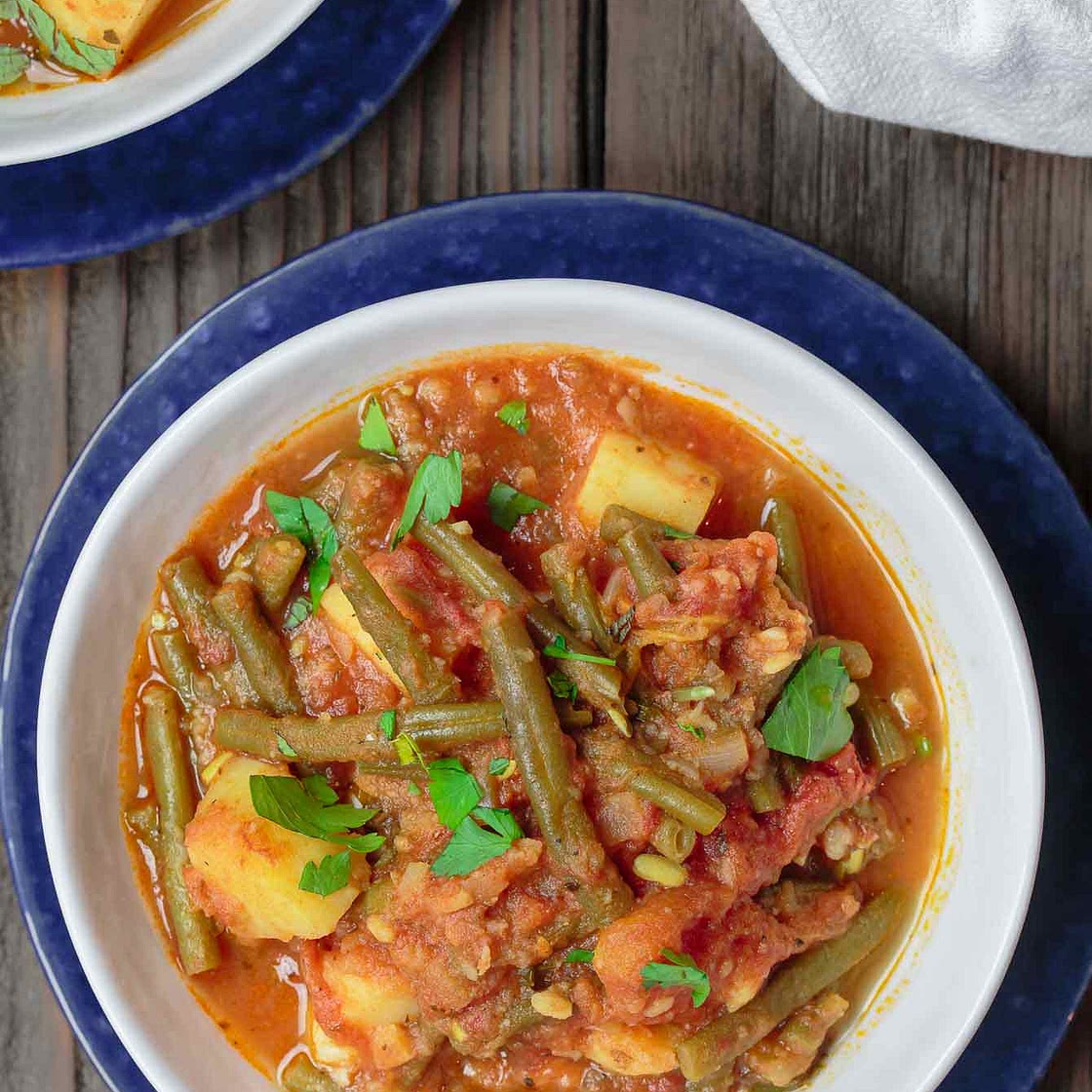 Greek Green Beans (Fasolakia)