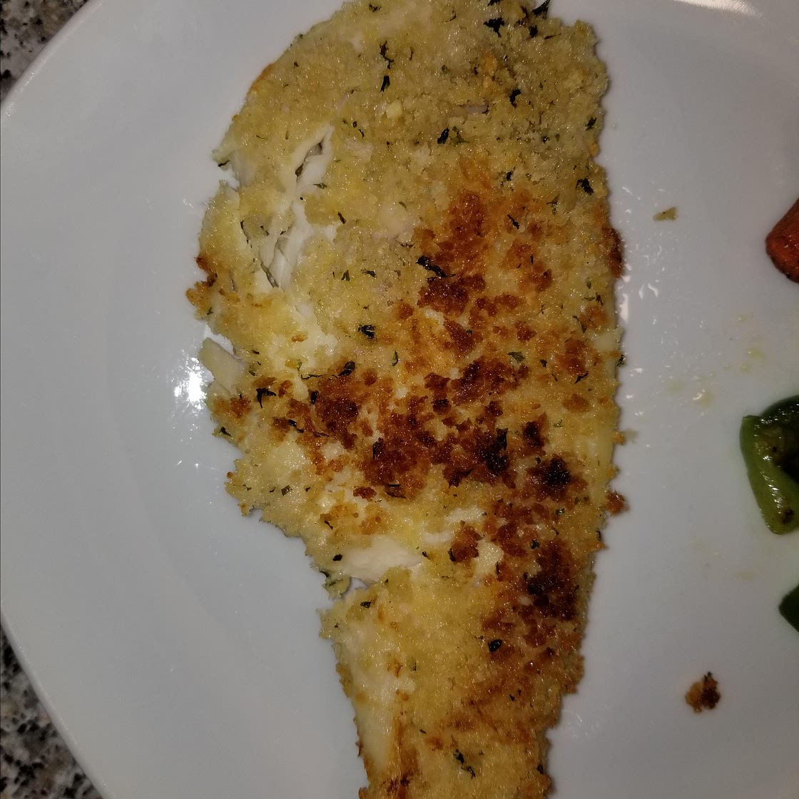 Air-Fried Crumbed Fish