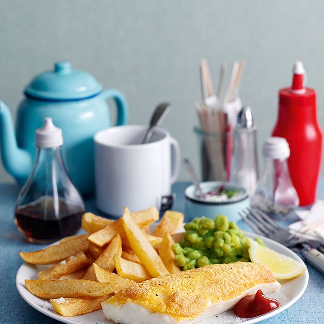 Battered fish