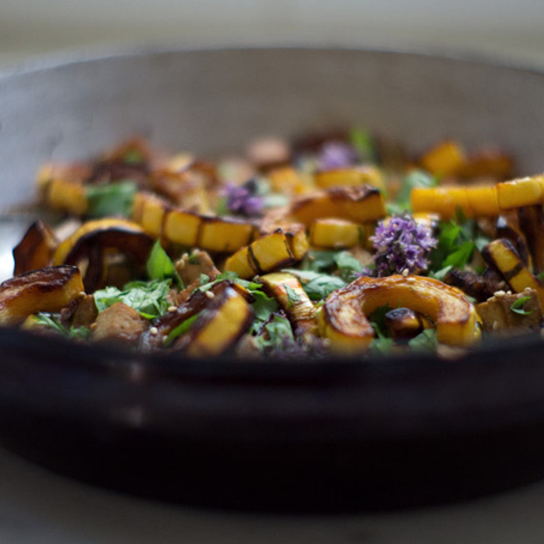 Miso Sesame Winter Squash