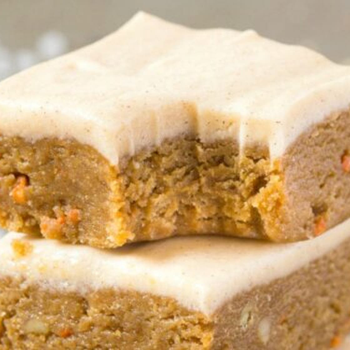 Healthy No Bake Carrot Cake Breakfast Bars