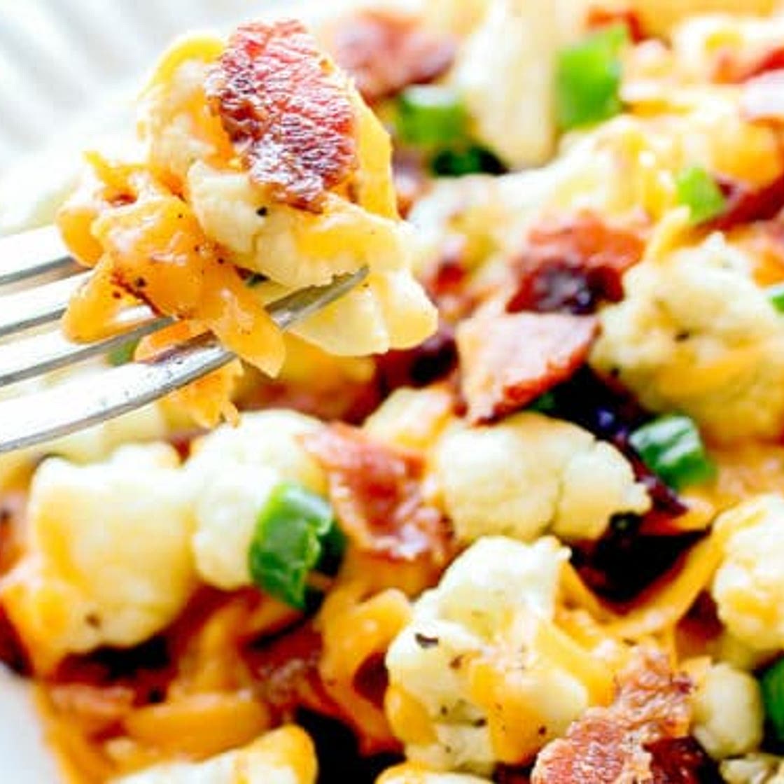 Loaded Cauliflower Bites