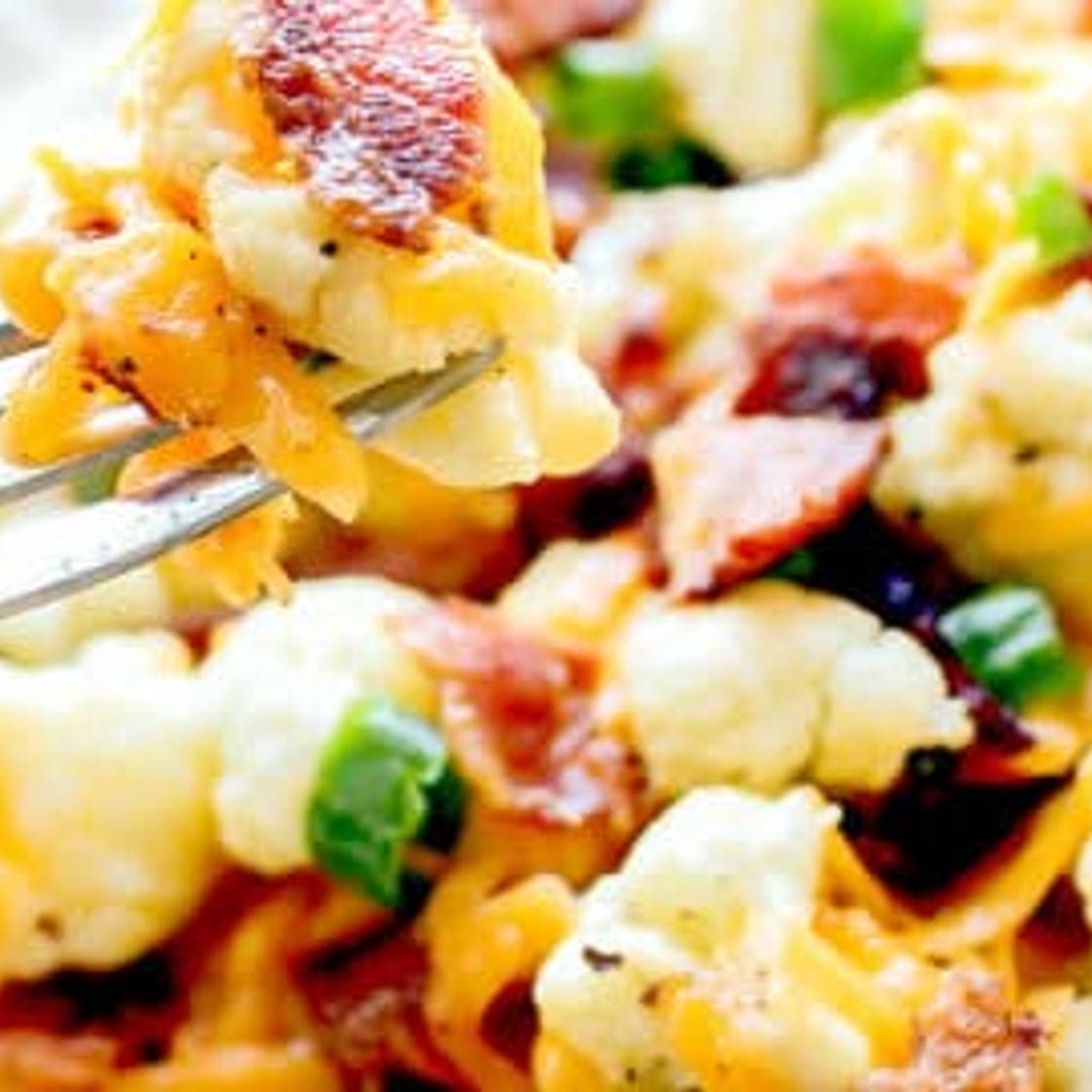 Loaded Cauliflower Bites