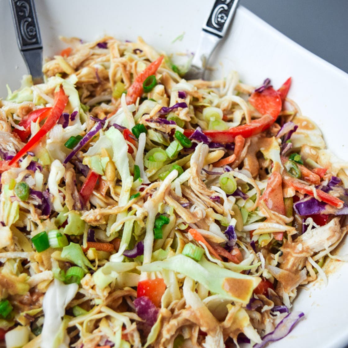 Asian Chicken Chopped Salad (Whole30 Paleo)