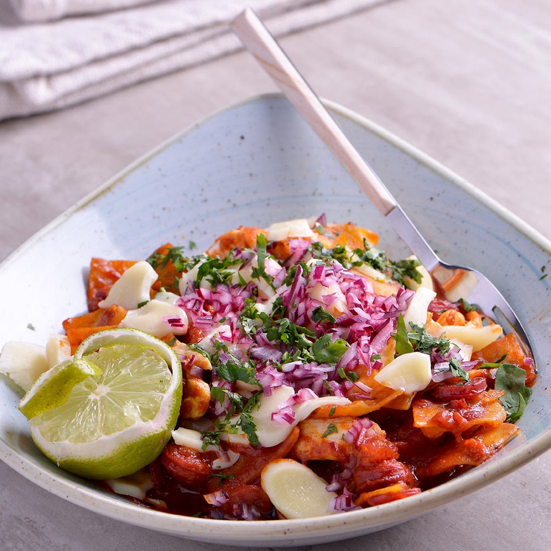 Chilaquiles, desayuno mexicano