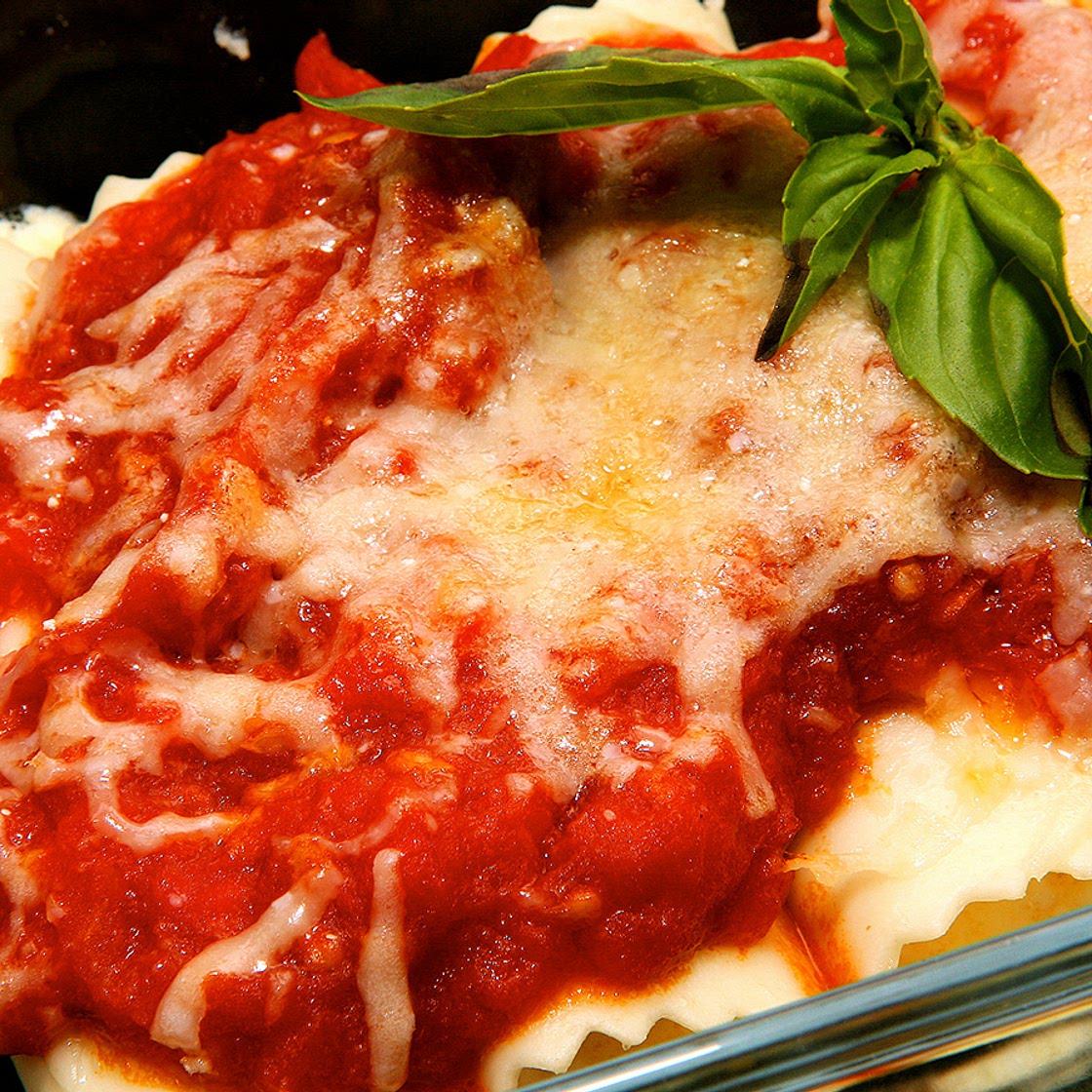 Canelones de queso