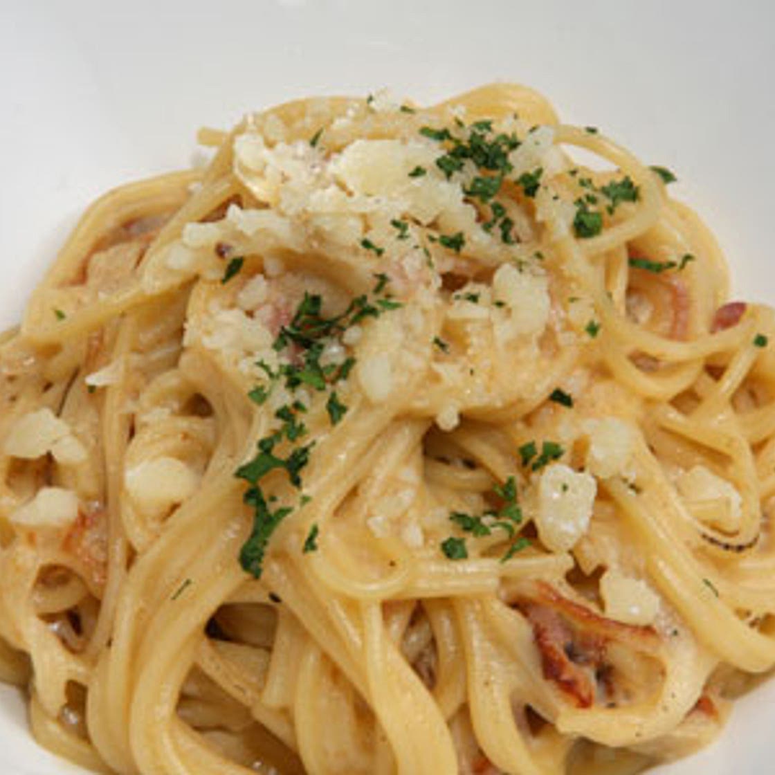 Espaguetis a la carbonara
