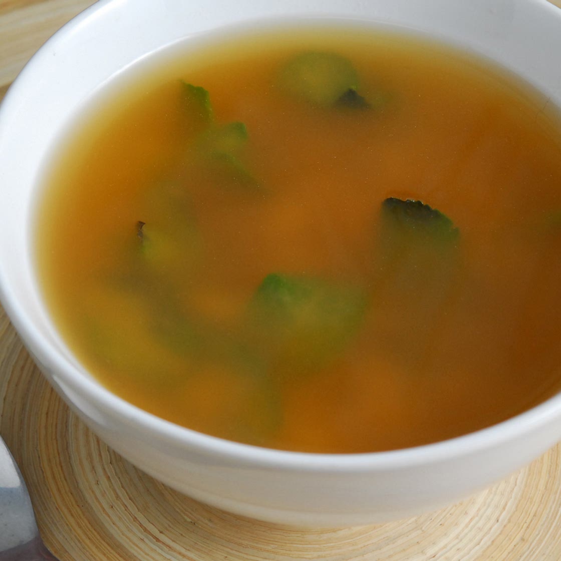Sopa de hierbabuena