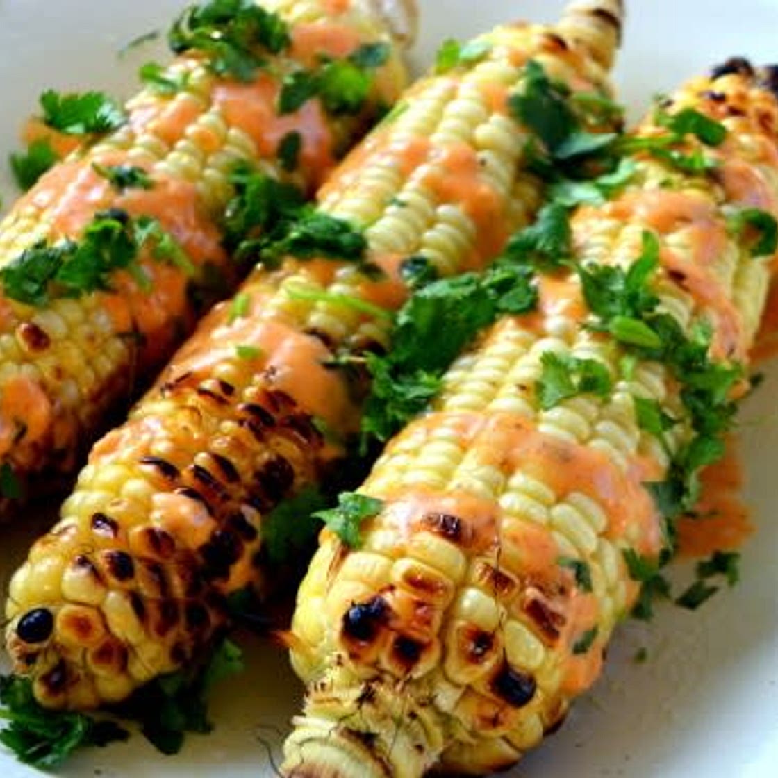 Spicy Grilled Corn on the Cob Aioli