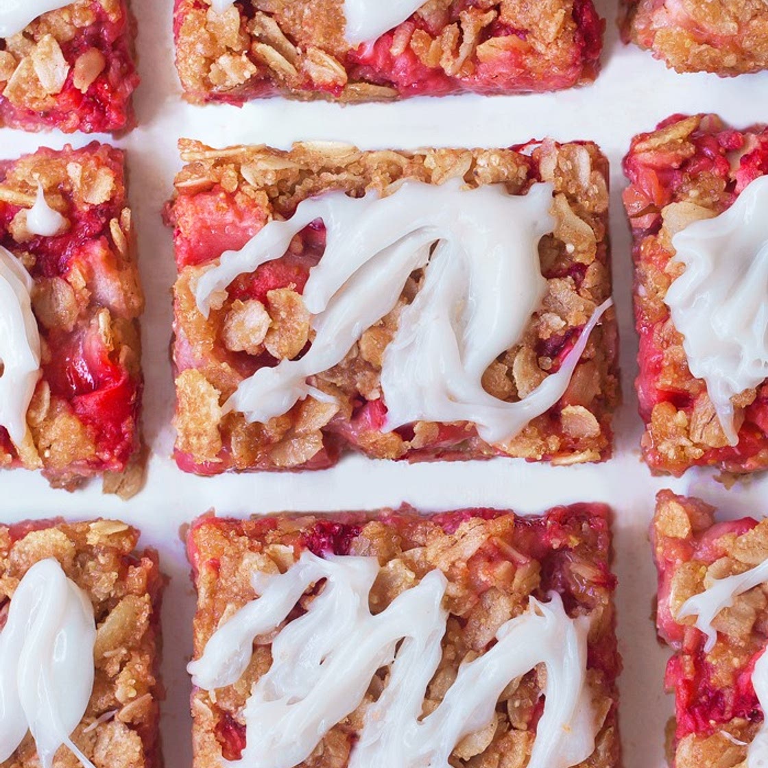 Strawberry Oatmeal Bars