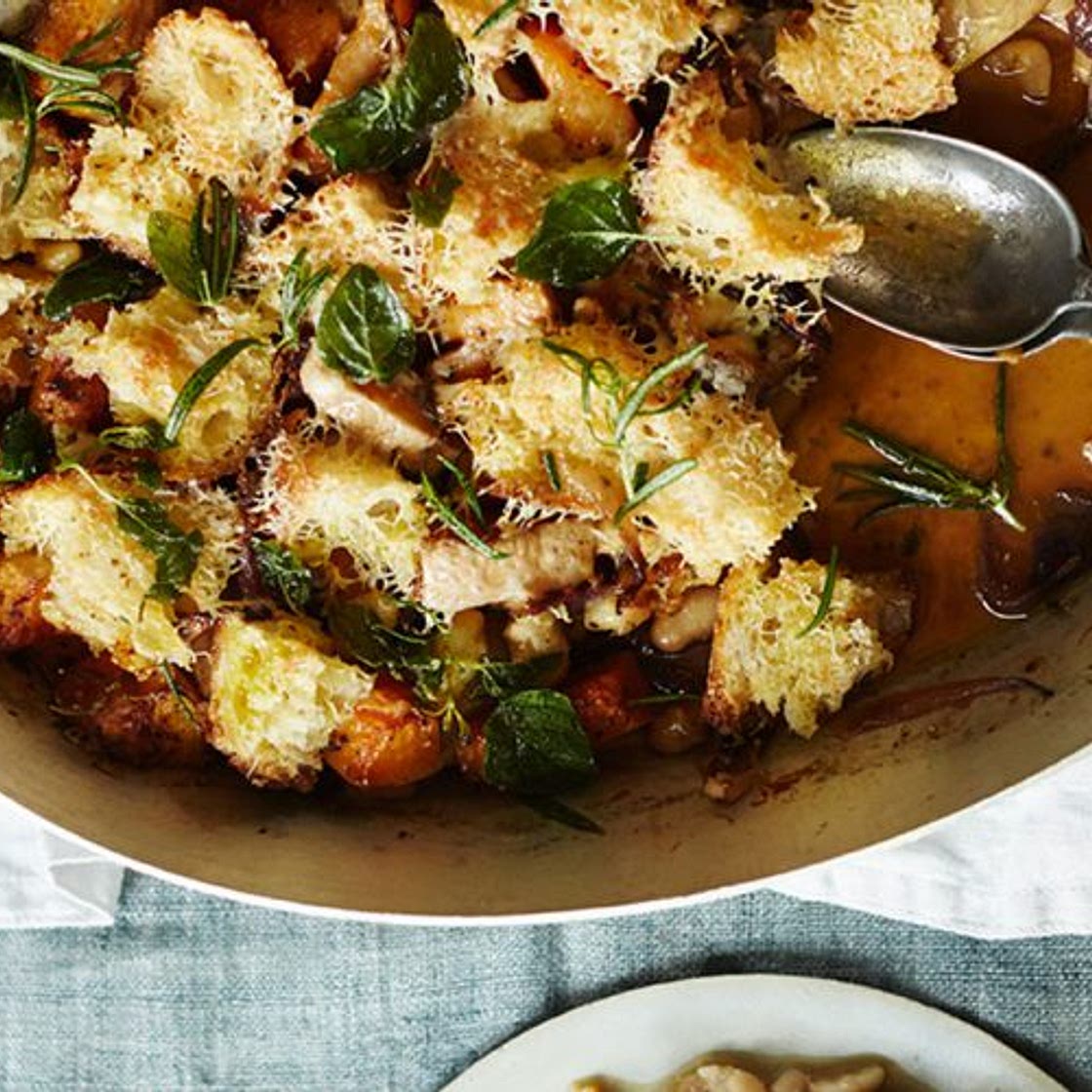 Butternut + Cannellini Gratin