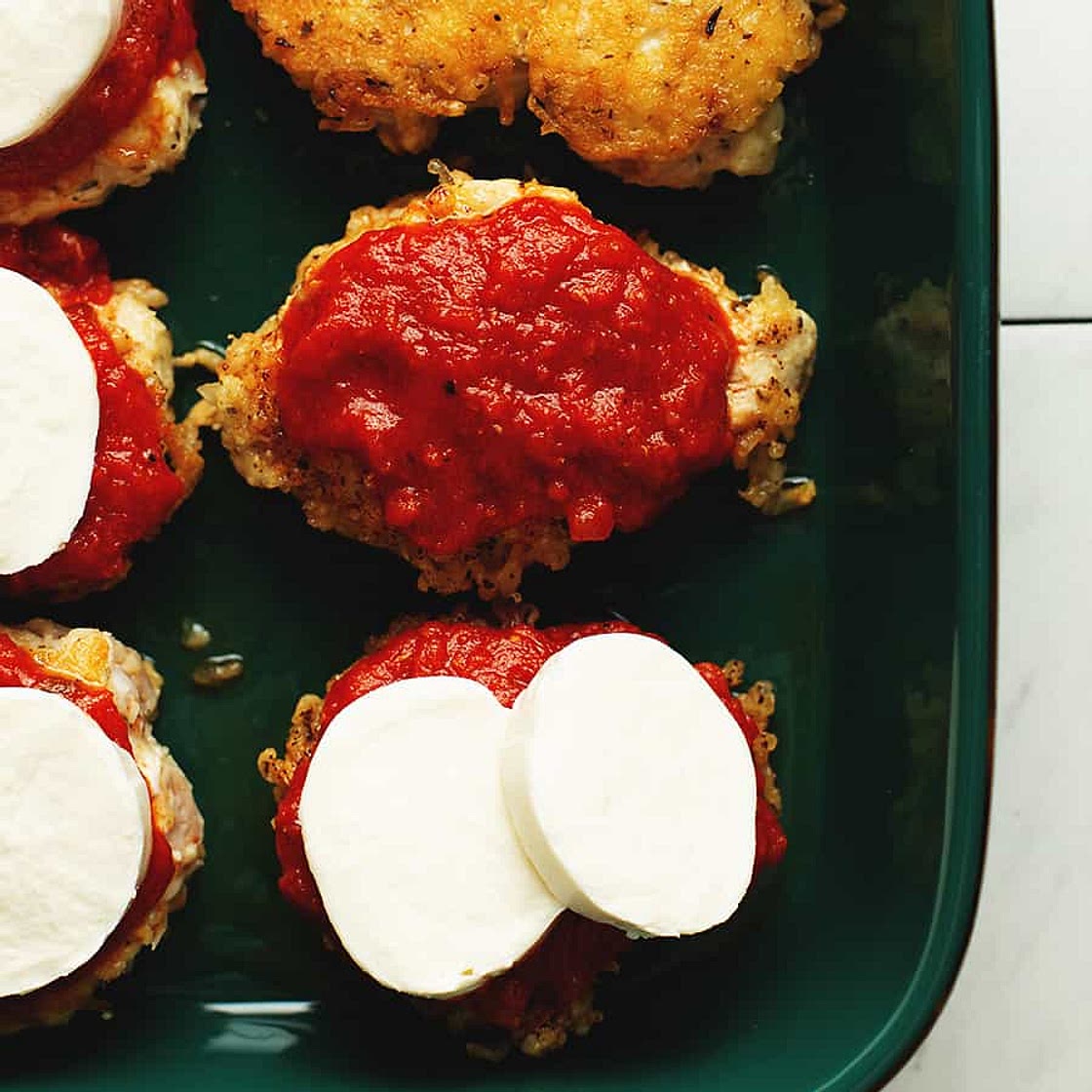 Keto Chicken Parmesan - 4 Net Carbs!