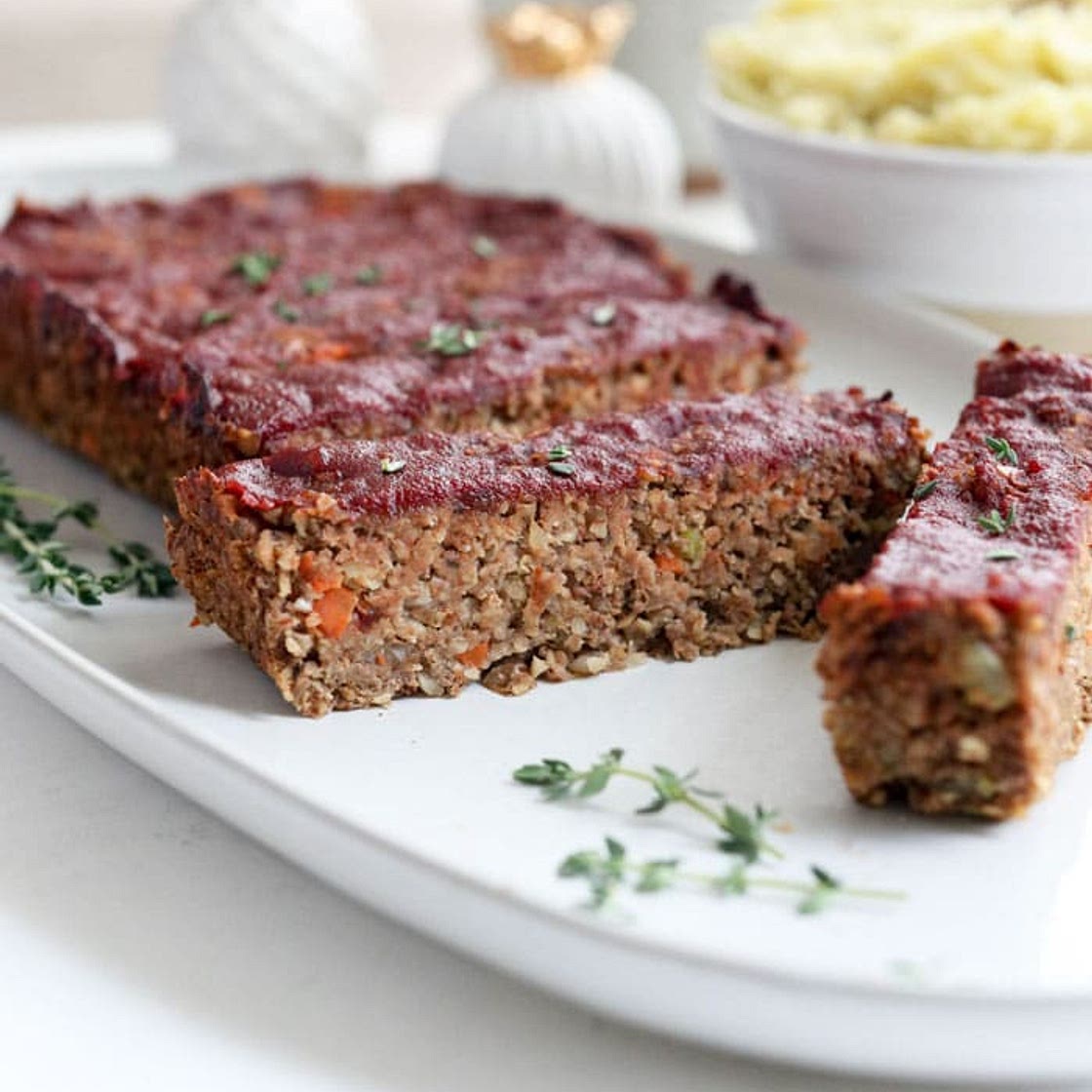 Vegan Meatloaf (Easy Lentil Loaf)