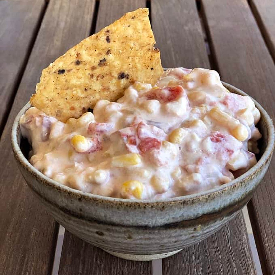 Easy 3-Ingredient Crock Pot Corn Dip Recipe