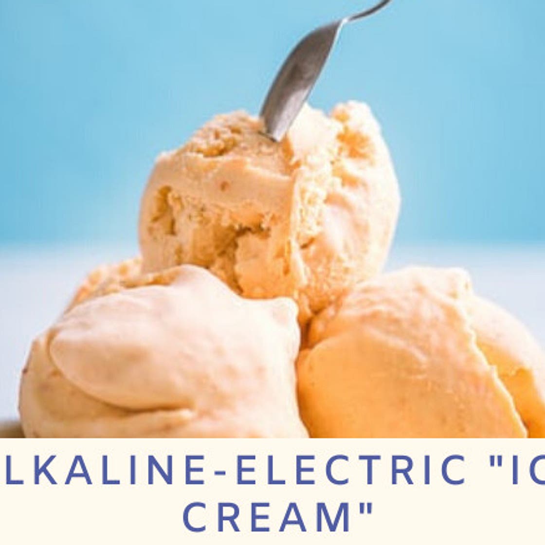 Alkaline-Electric Ice Cream - Dr Sebi's Cell Food