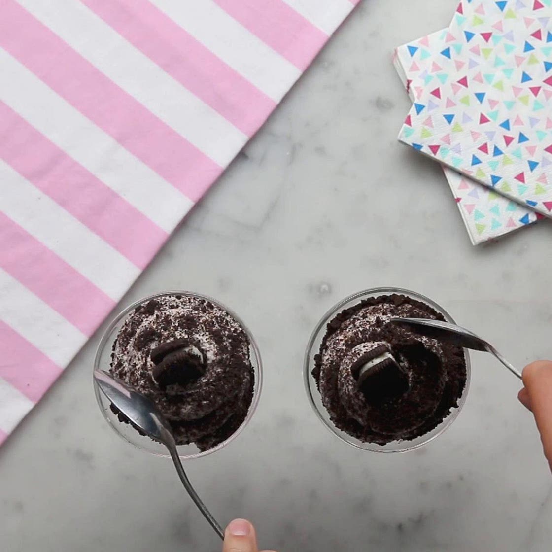 Cookies And Cream Mousse Recipe by Tasty