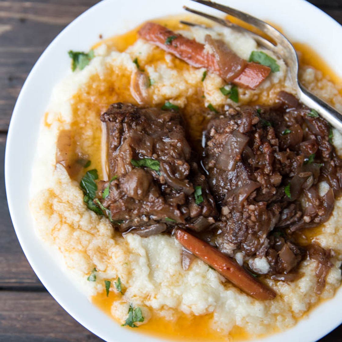 Slow Cooker Low Carb Beef Short Ribs