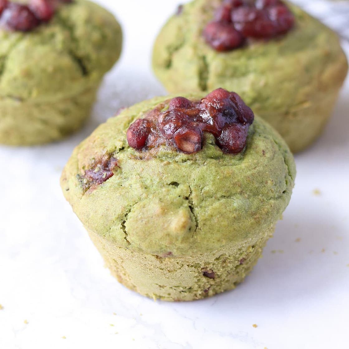 Vegan Matcha Muffins