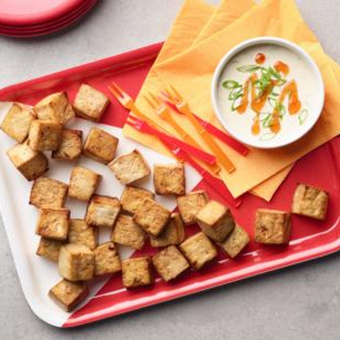 Crispy Air-Fryer Tofu