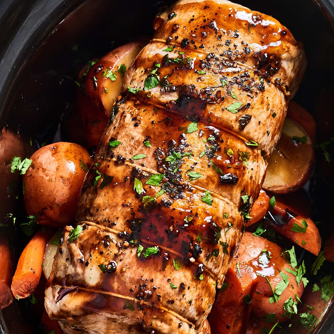 Slow-Cooker Pork Loin