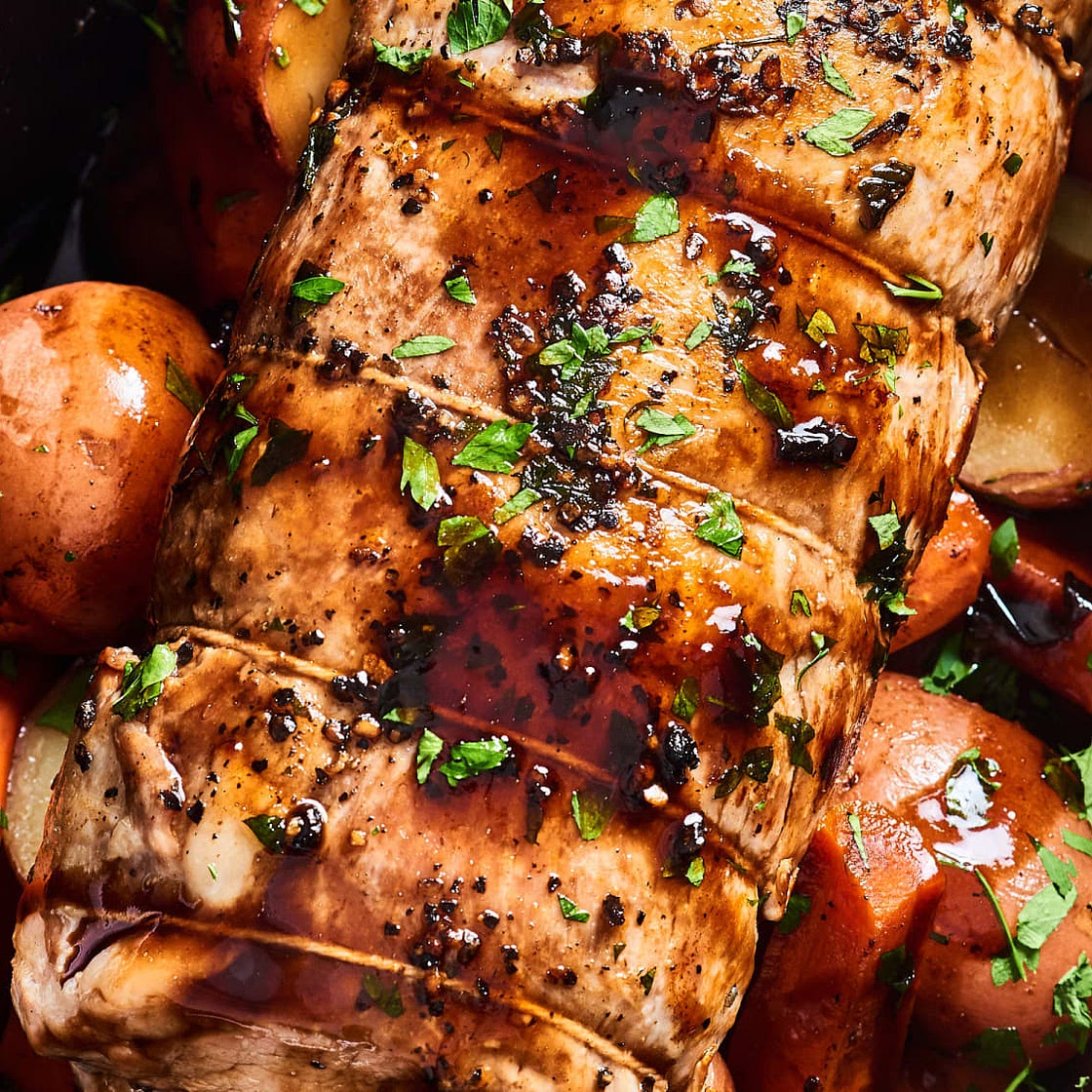 Slow-Cooker Pork Loin
