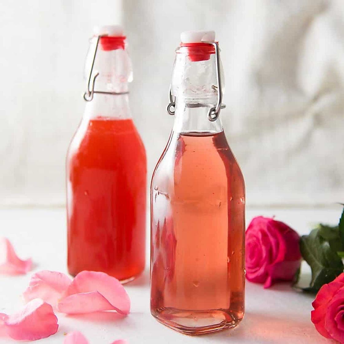 Rose Syrup for Cocktails (Falooda Syrup)