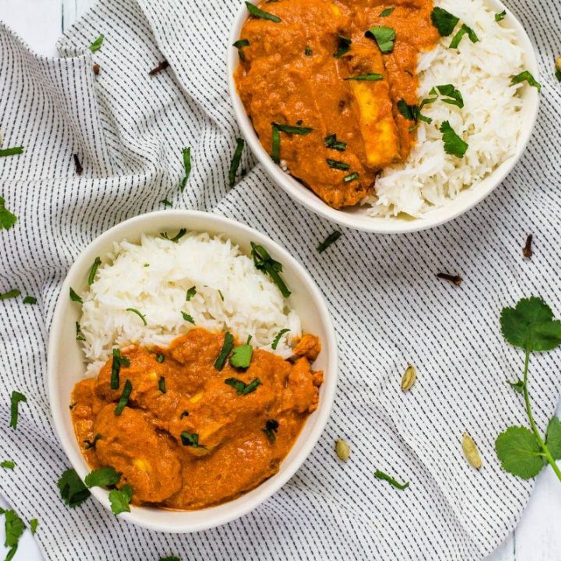 Butter Halloumi Curry