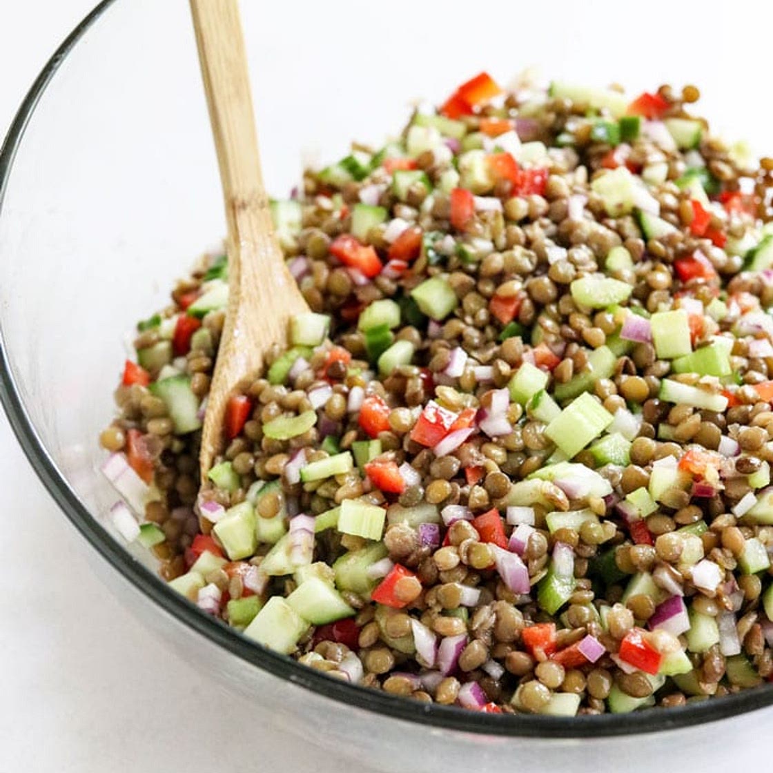 Lentil Salad (Perfect for Make-Ahead Meals!)