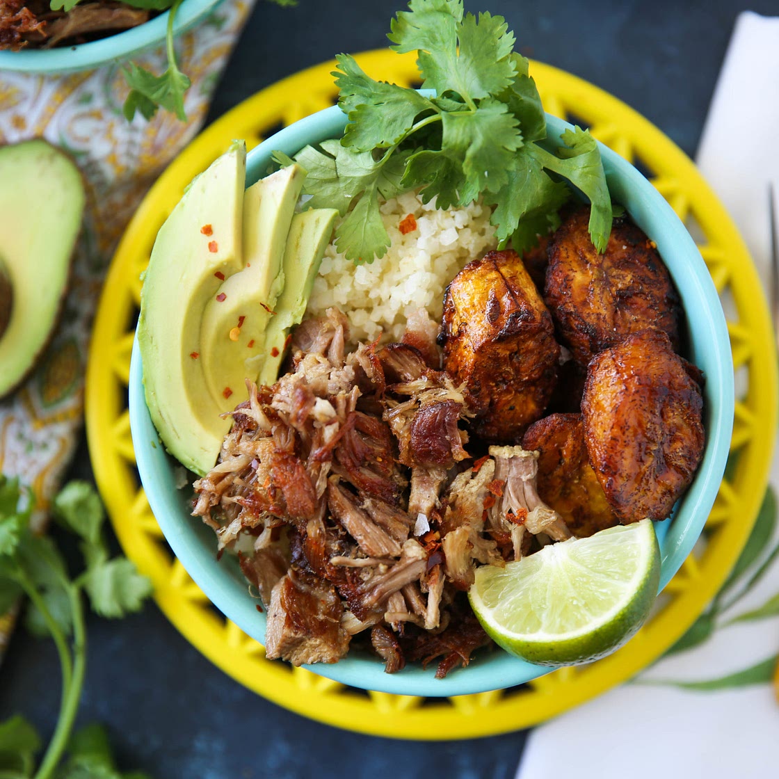 Mojo Pork Bowls
