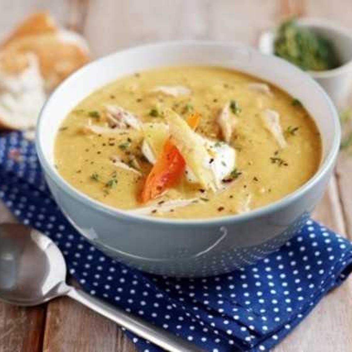 Roast Chicken and Vegetable Soup Recipe