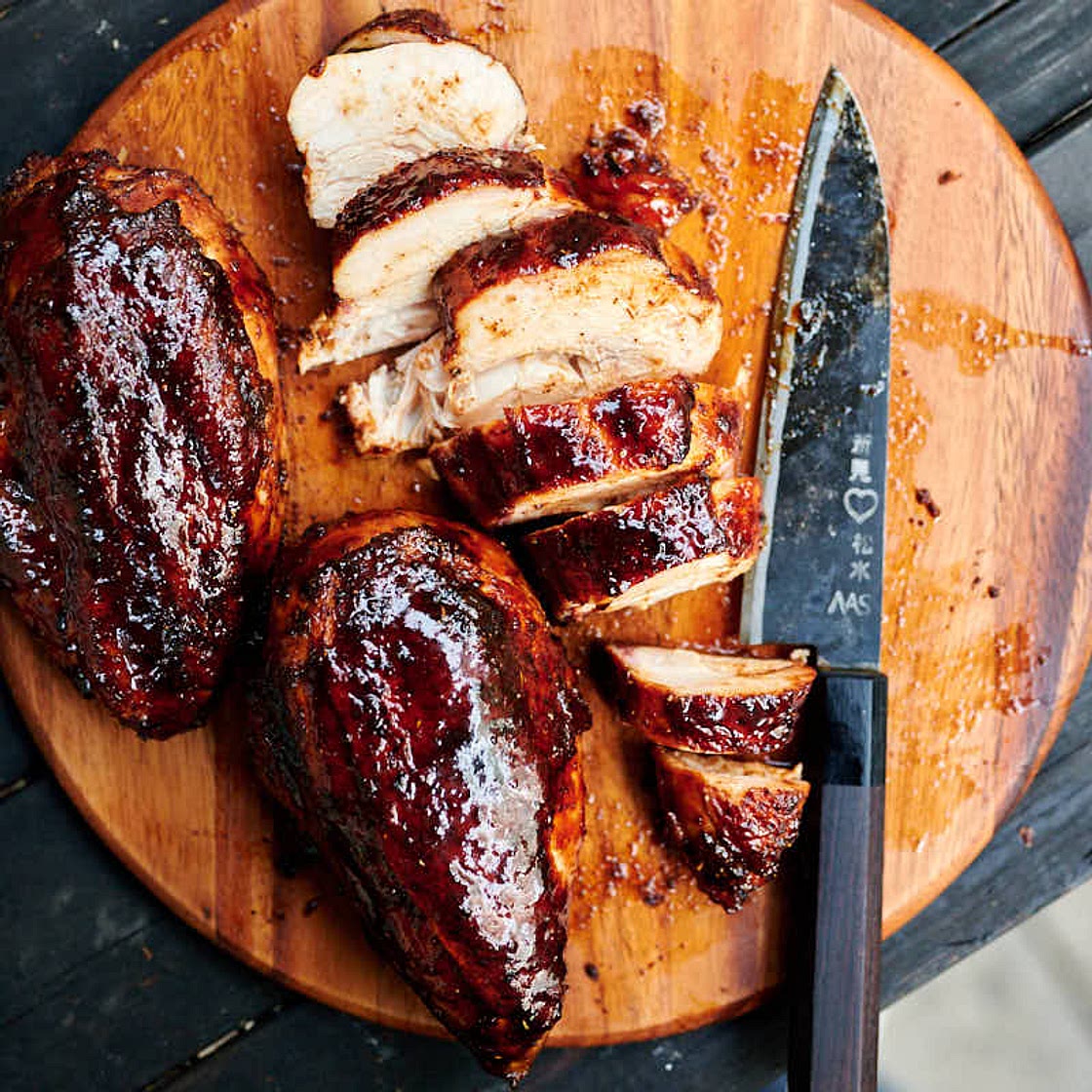 Smoke Chicken Breasts (Crispy & Juicy)