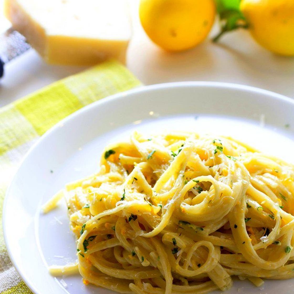 Citrus Cream Pasta - a 15 Minute recipe!