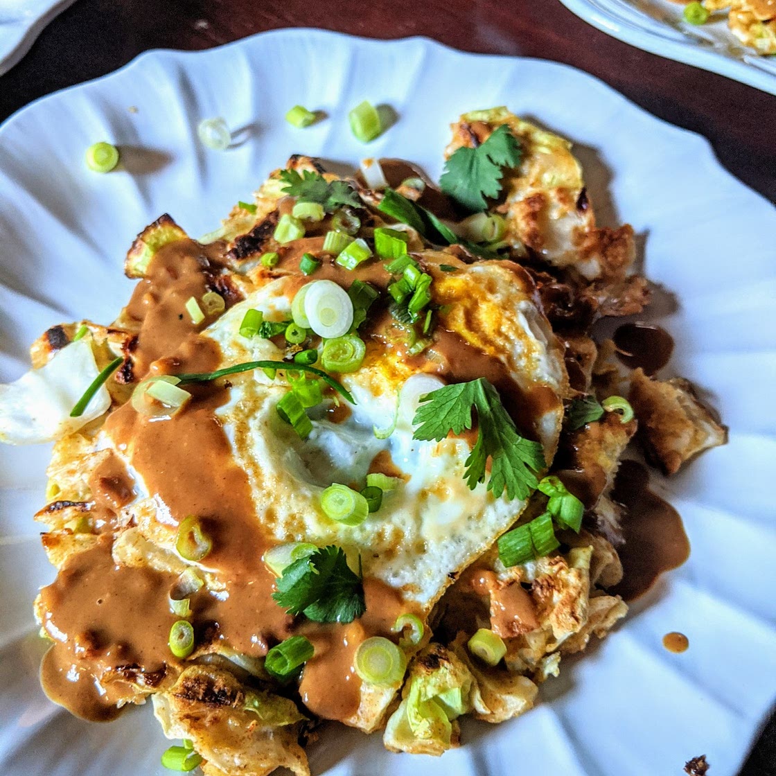 Okonomiyaki (Japanese Cabbage Pancake)