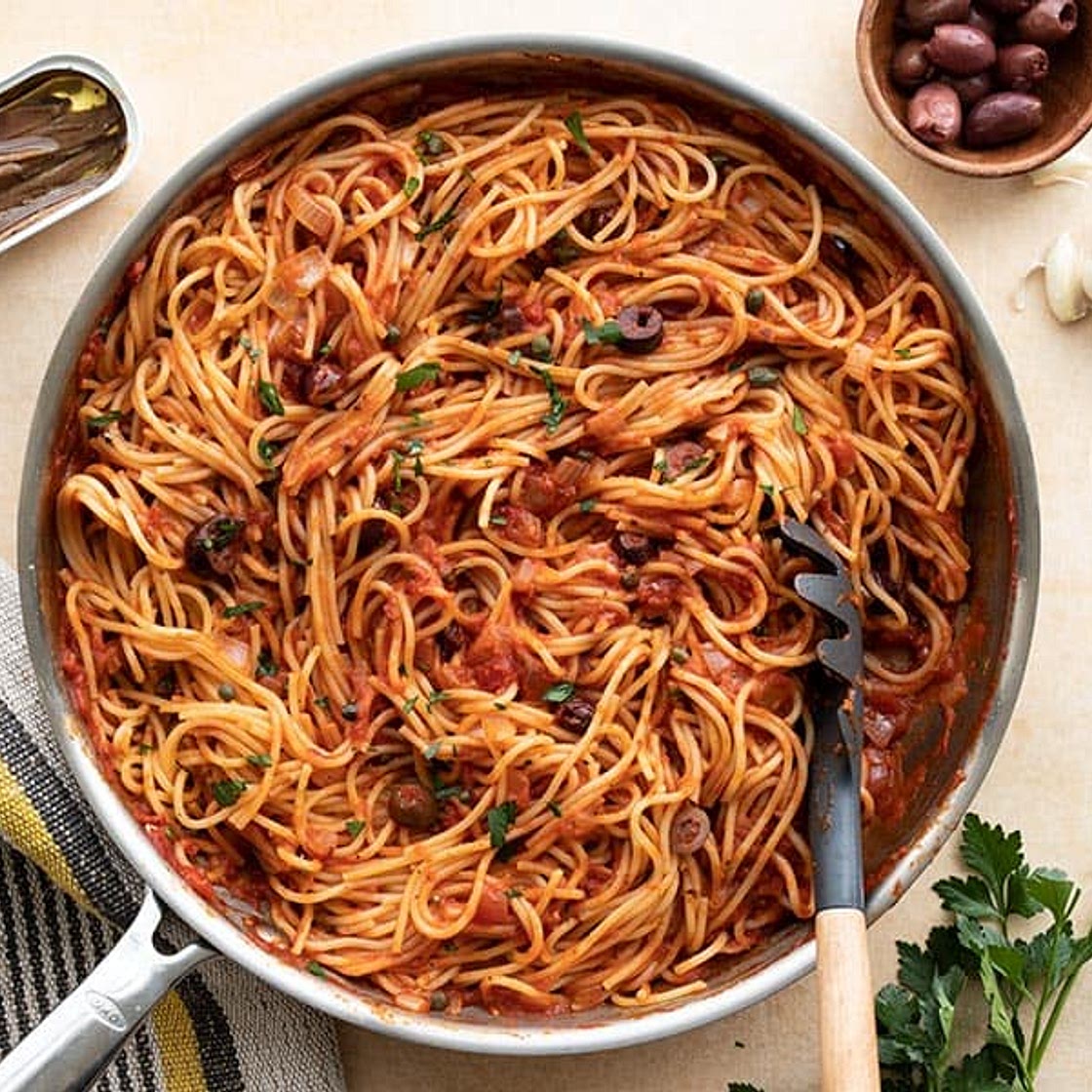 Pasta Puttanesca Recipe