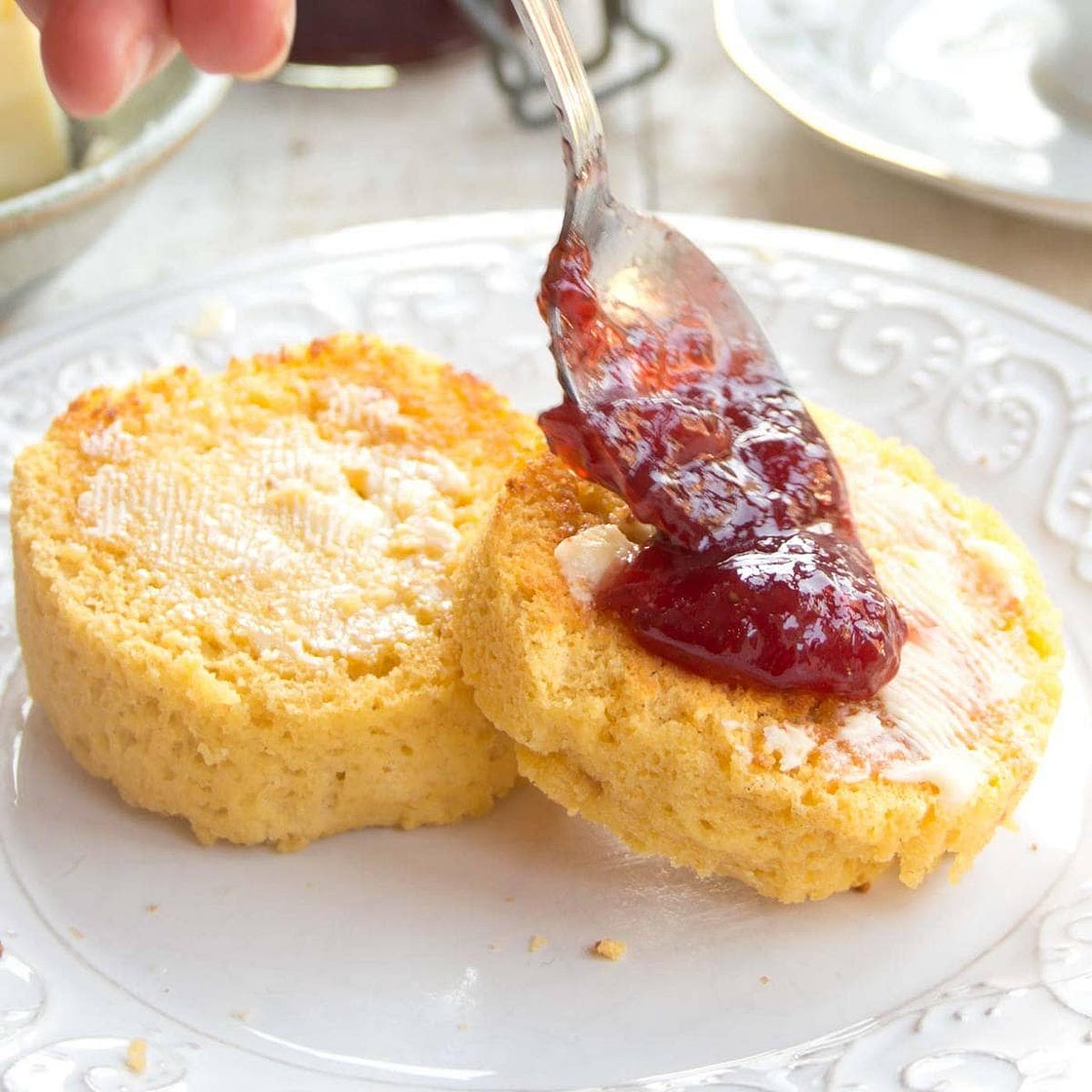 Keto English Muffins (Microwave Recipe)