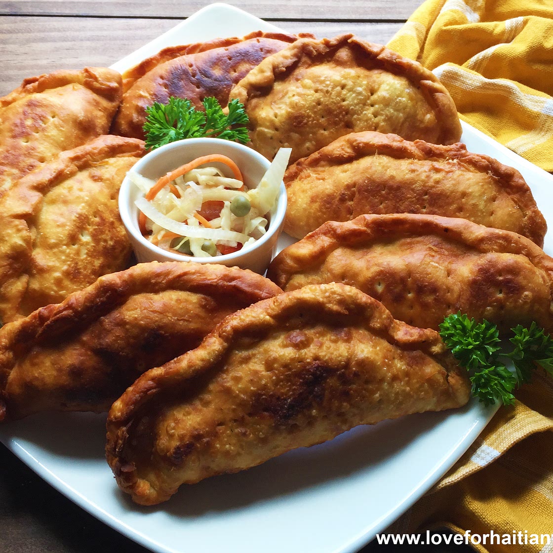 Pate Kòde (Fried Haitian Patties)