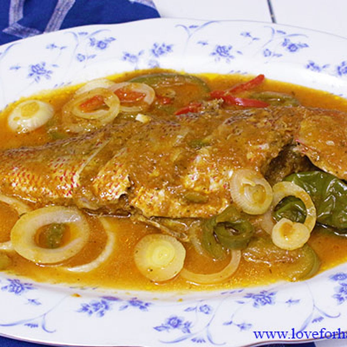 How to make Pwason nan Sos | Fish in sauce