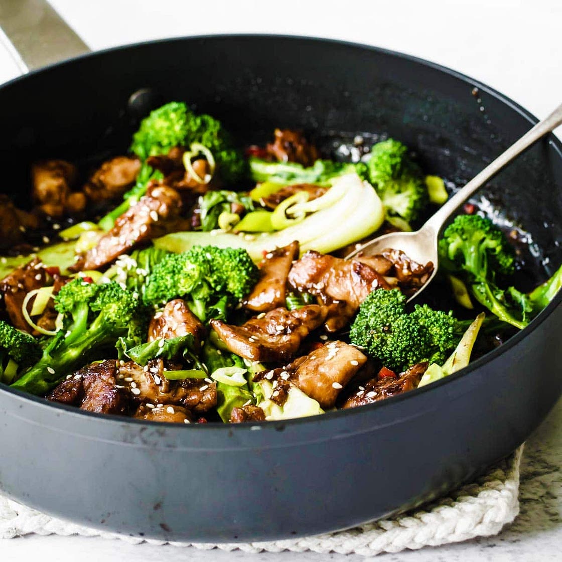 Keto Teriyaki Chicken Stir Fry