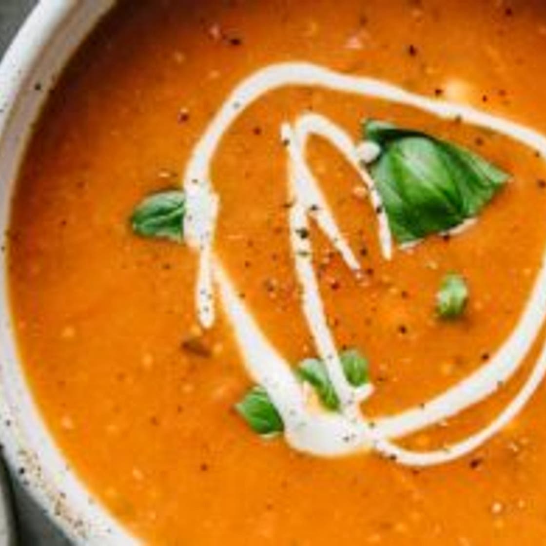 TOMATO BASIL SOUP
