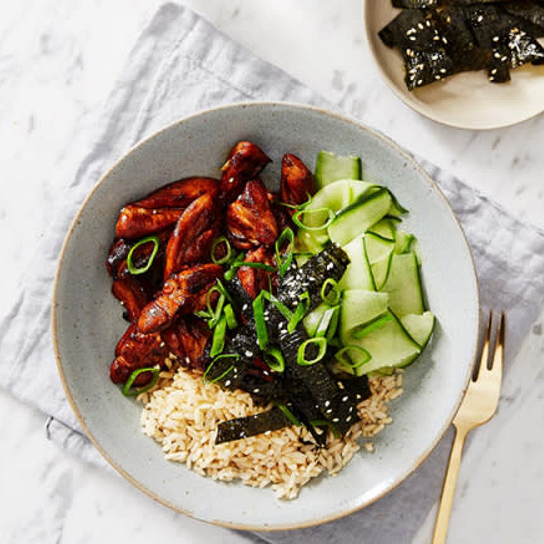 Teriyaki Chicken Sushi Bowl