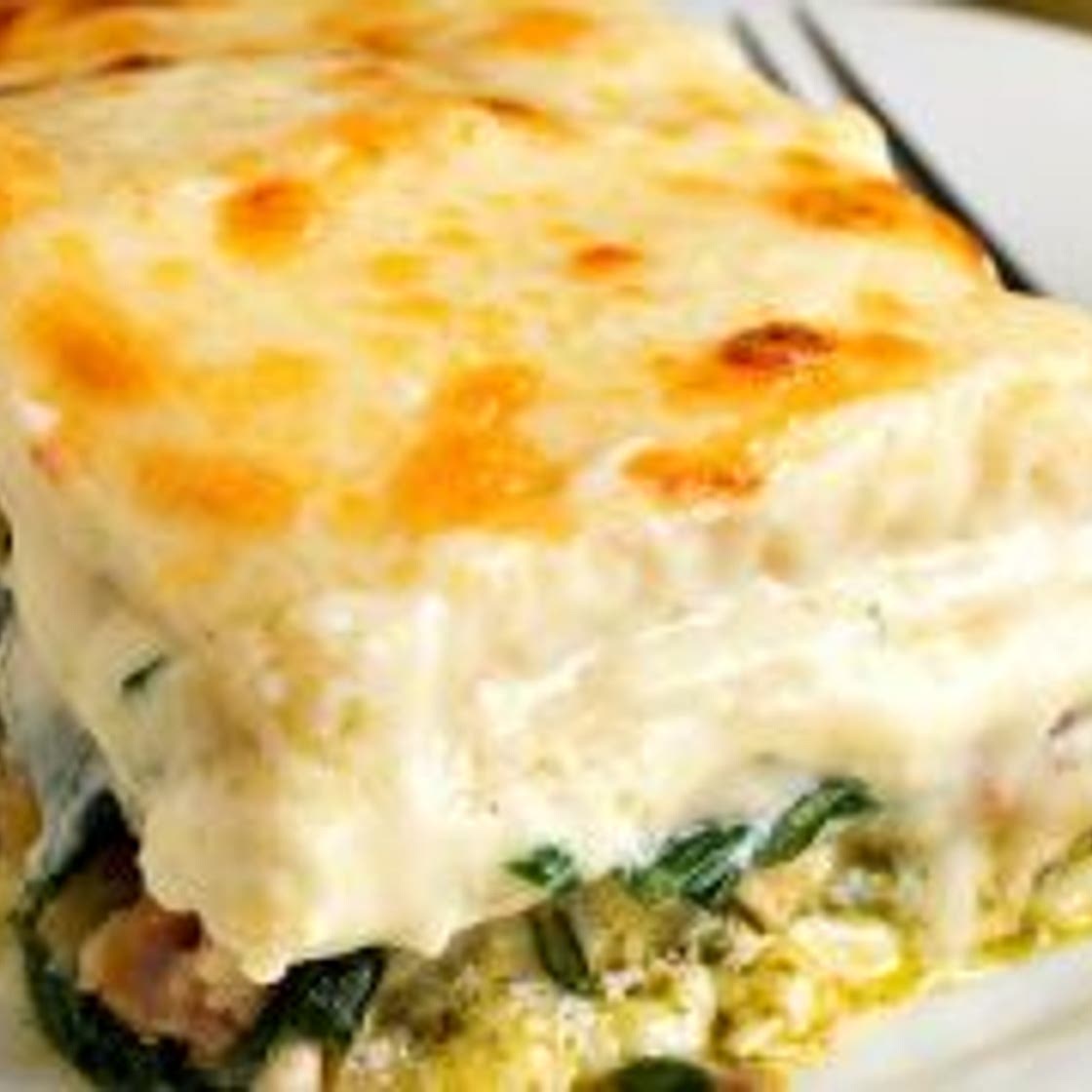 Chicken Lasagna with Pesto Cream Sauce