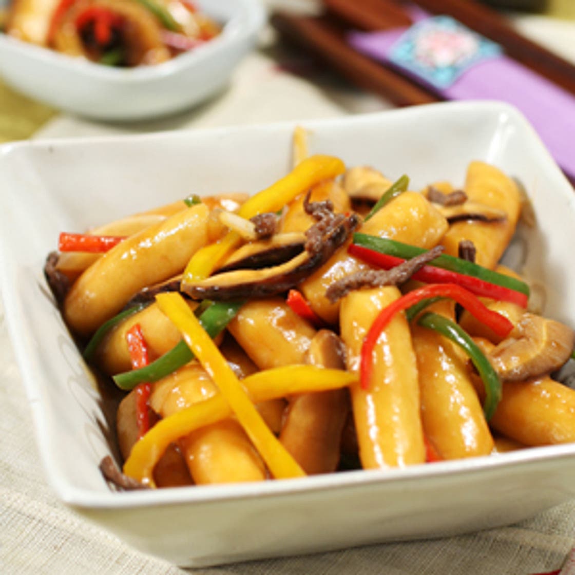 간장떡볶이