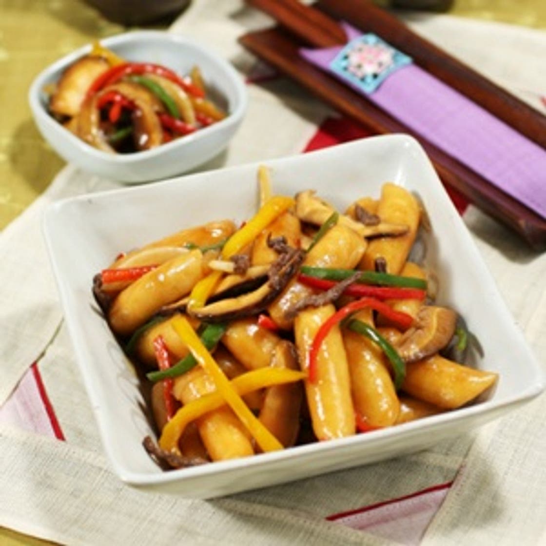 간장떡볶이