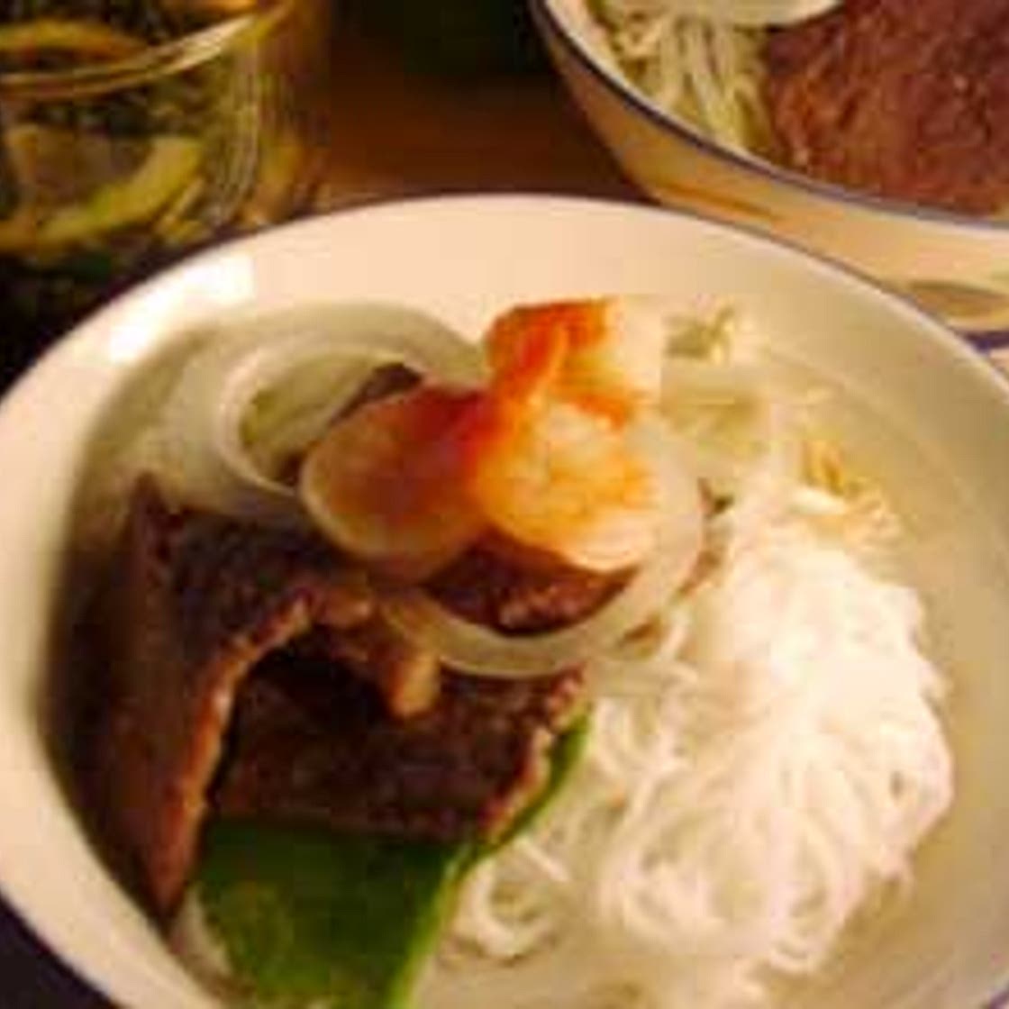 비빔쌀국수