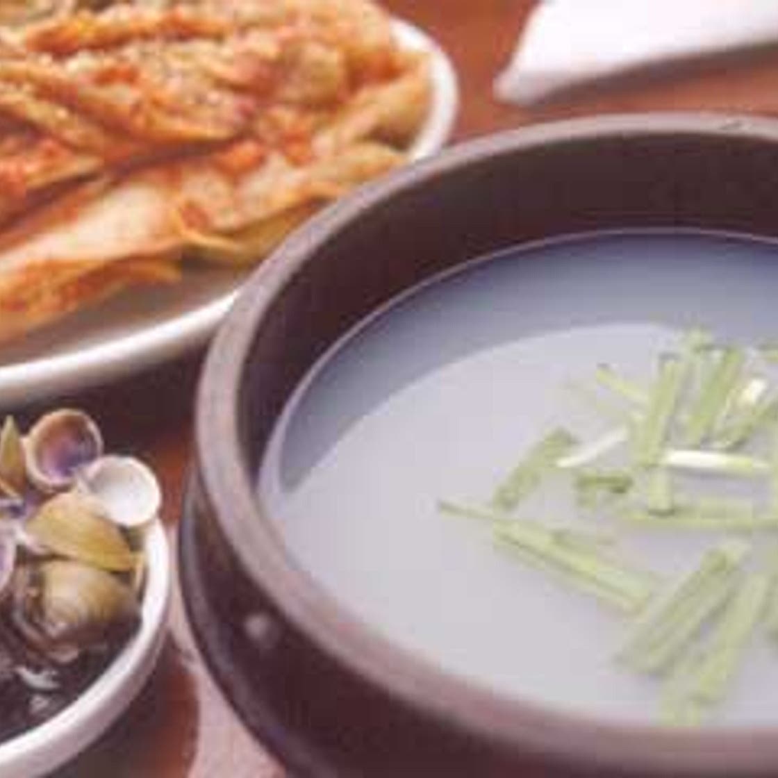 재첩국